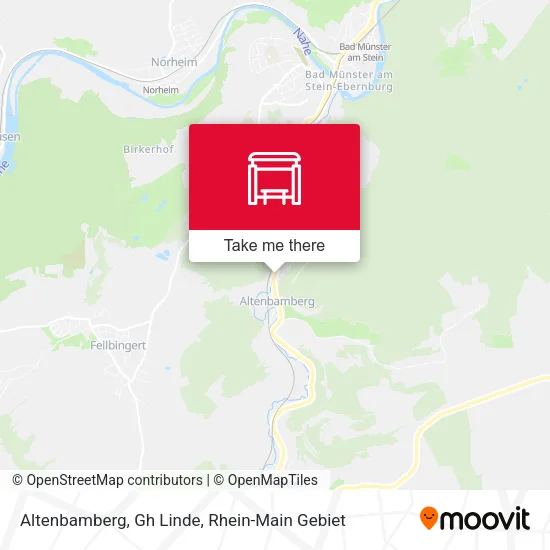 Карта Altenbamberg, Gh Linde