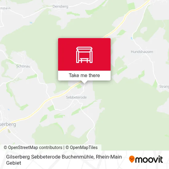 Gilserberg Sebbeterode Buchenmühle map