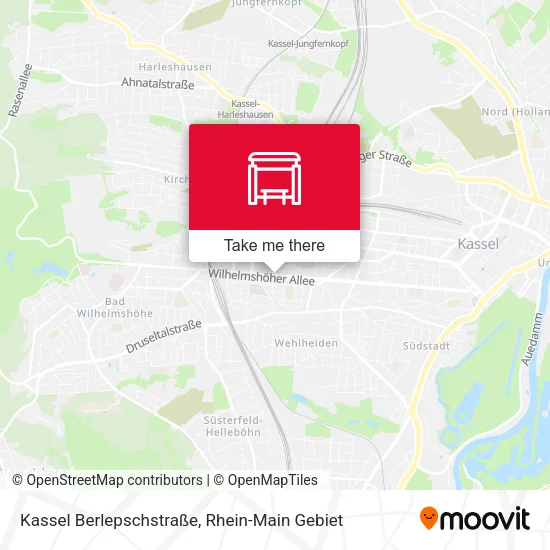 Карта Kassel Berlepschstraße