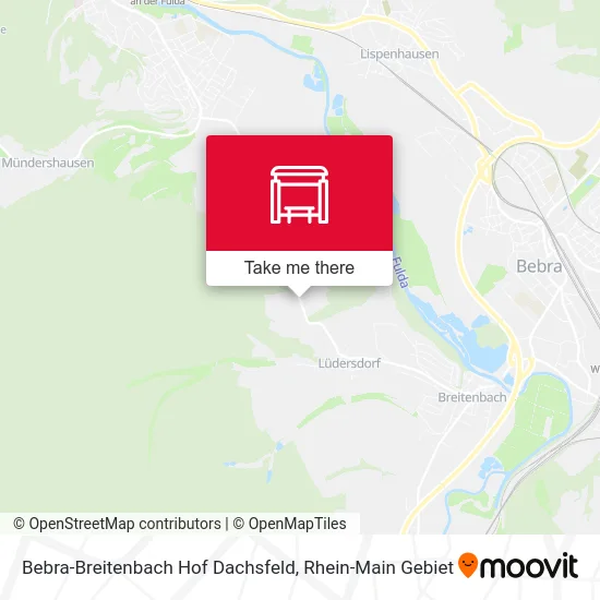 Bebra-Breitenbach Hof Dachsfeld map