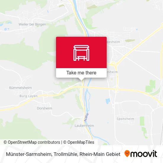 Карта Münster-Sarmsheim, Trollmühle