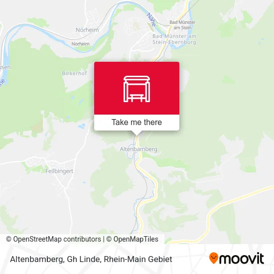 Карта Altenbamberg, Gh Linde