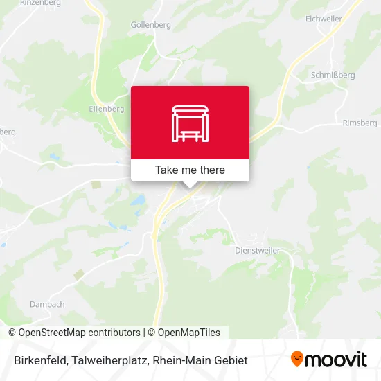 Birkenfeld, Talweiherplatz map