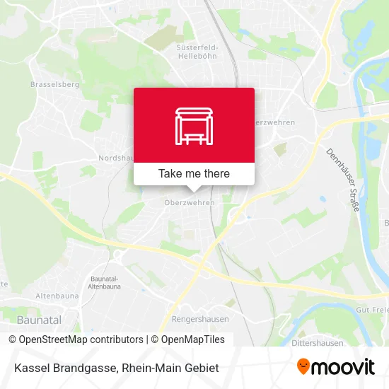 Карта Kassel Brandgasse