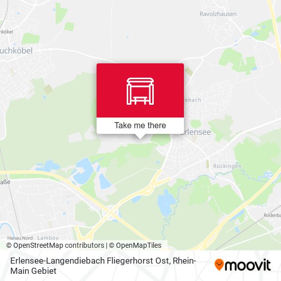 Erlensee-Langendiebach Fliegerhorst Ost map