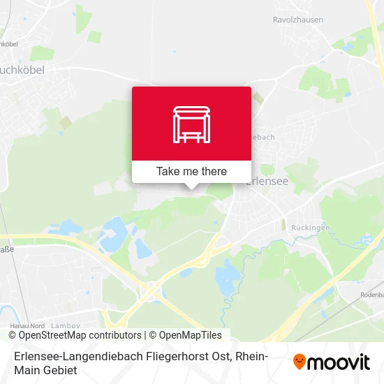 Erlensee-Langendiebach Fliegerhorst Ost map