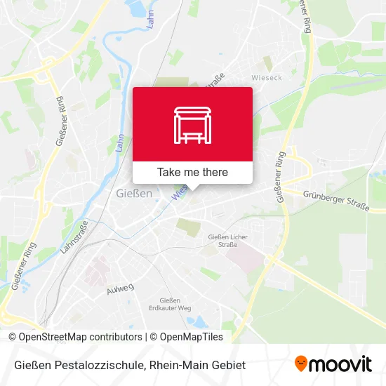 Карта Gießen Pestalozzischule