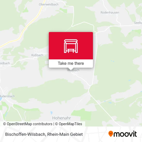Карта Bischoffen-Wilsbach