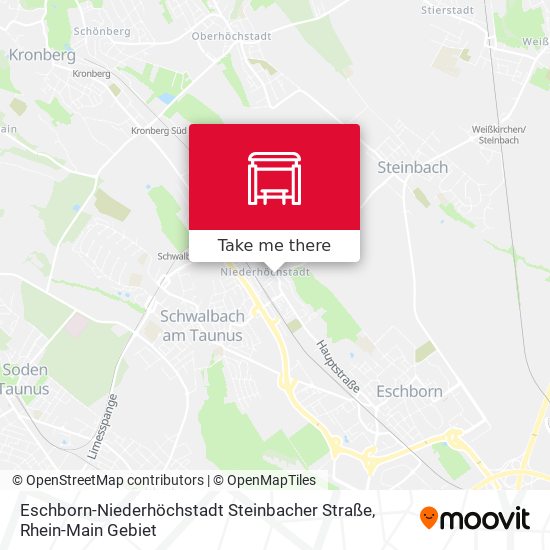 Eschborn-Niederhöchstadt Steinbacher Straße map