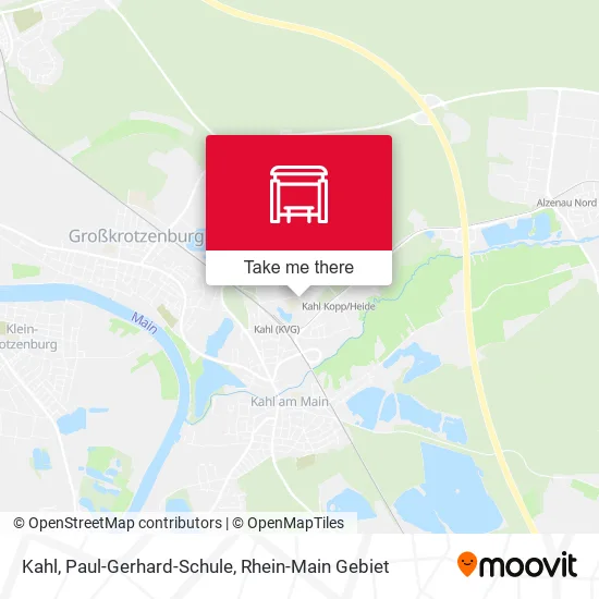 Карта Kahl, Paul-Gerhard-Schule