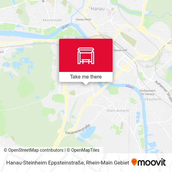 Карта Hanau-Steinheim Eppsteinstraße