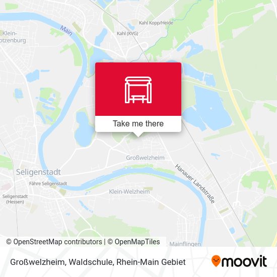 Карта Großwelzheim, Waldschule