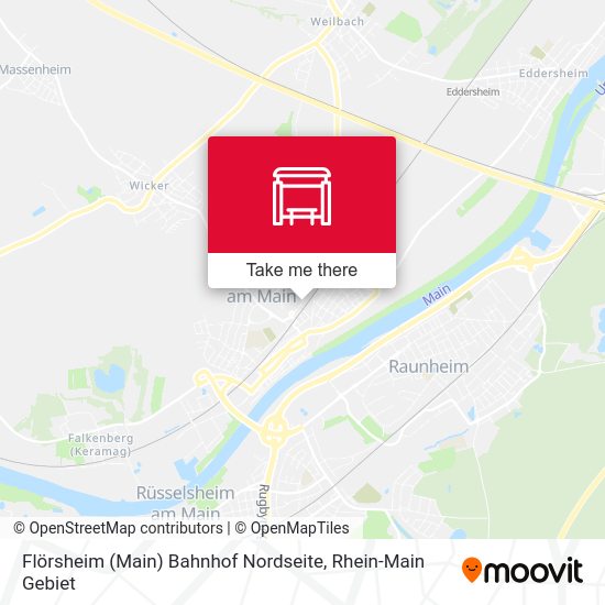 Flörsheim (Main) Bahnhof Nordseite map