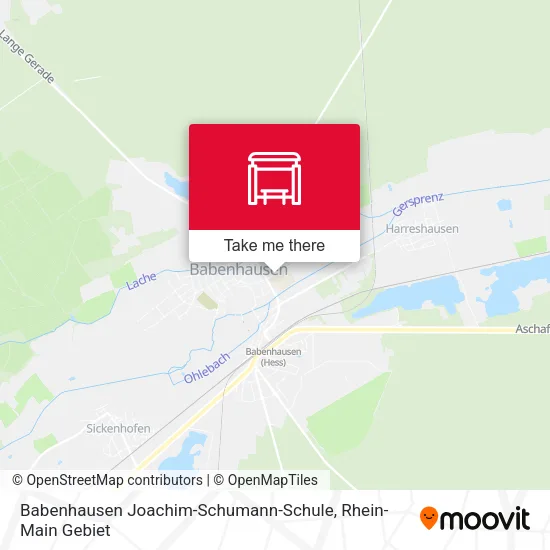 Babenhausen Joachim-Schumann-Schule map