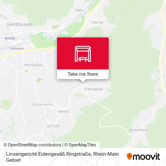 Карта Linsengericht-Eidengesäß Ringstraße