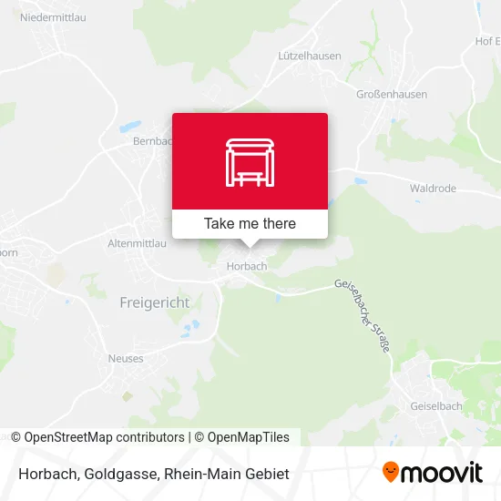 Карта Horbach, Goldgasse
