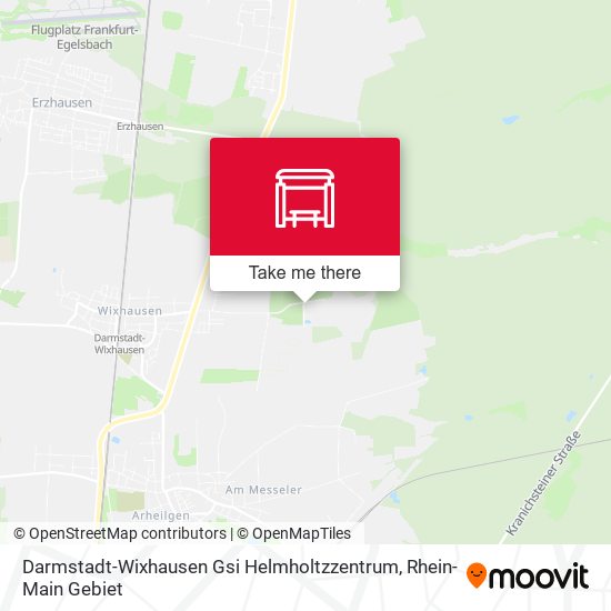 Darmstadt-Wixhausen Gsi Helmholtzzentrum map