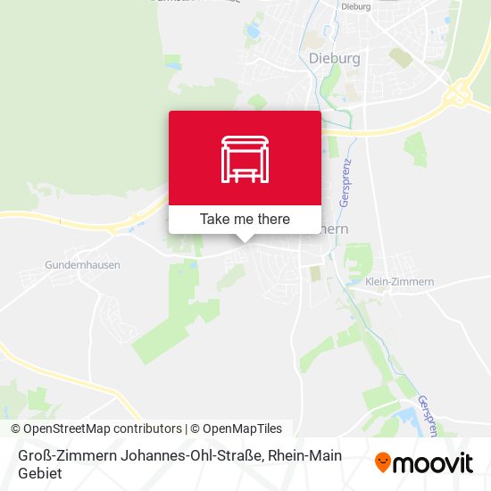 Groß-Zimmern Johannes-Ohl-Straße map