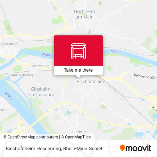 Карта Bischofsheim Hessenring