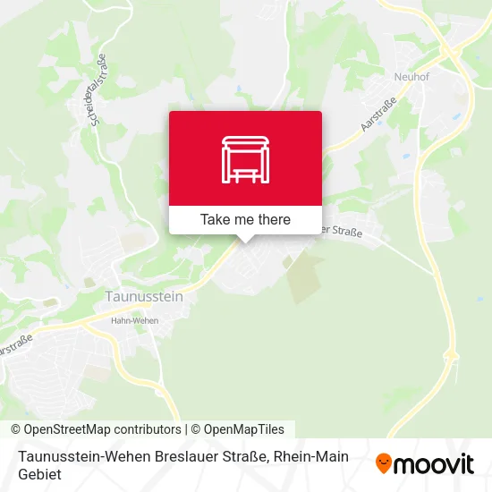 Карта Taunusstein-Wehen Breslauer Straße