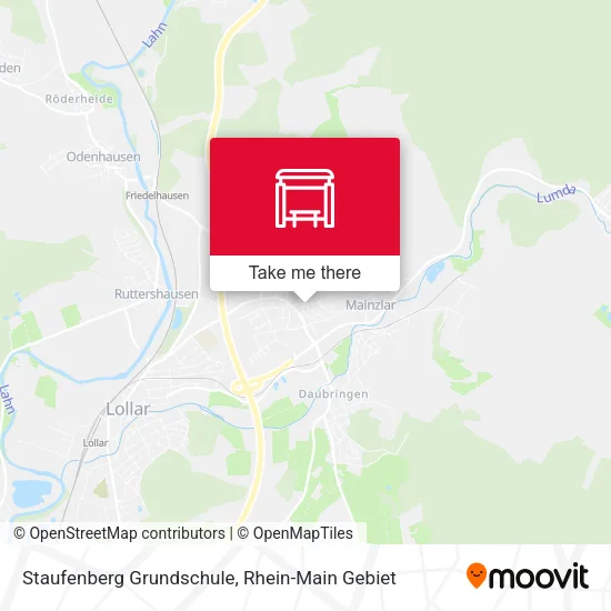 Карта Staufenberg Grundschule