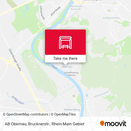 Карта AB-Obernau, Brucknerstr.