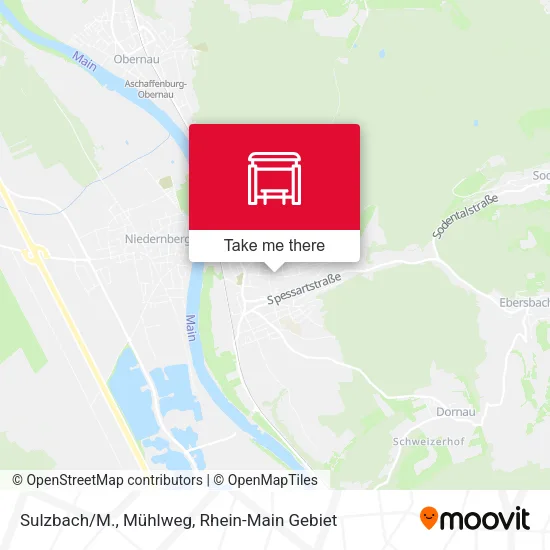 Карта Sulzbach/M., Mühlweg