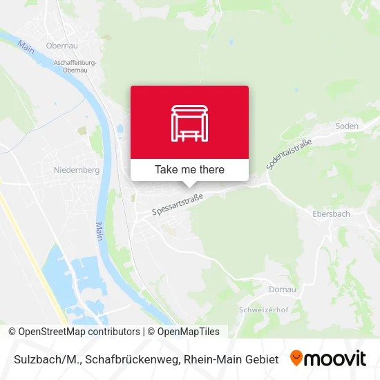 Карта Sulzbach/M., Schafbrückenweg
