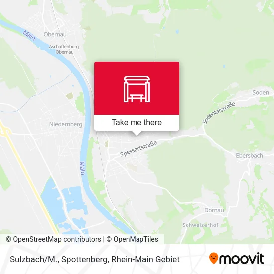 Карта Sulzbach/M., Spottenberg