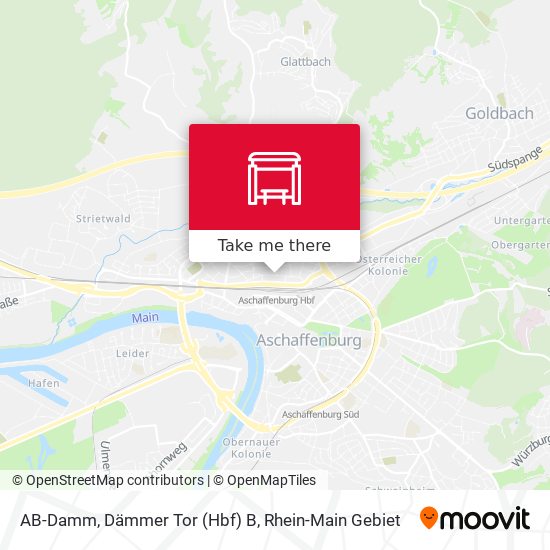 AB-Damm, Dämmer Tor (Hbf) B map