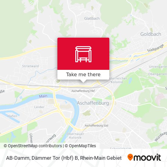 AB-Damm, Dämmer Tor (Hbf) B map