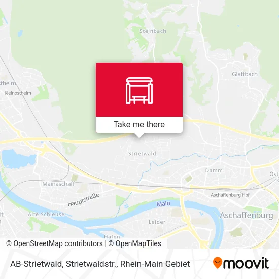 Карта AB-Strietwald, Strietwaldstr.
