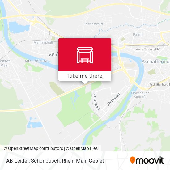 AB-Leider, Schönbusch map