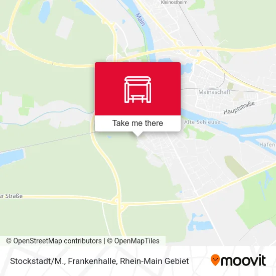 Карта Stockstadt/M., Frankenhalle