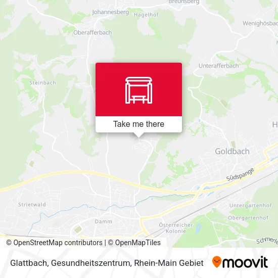 Карта Glattbach, Gesundheitszentrum