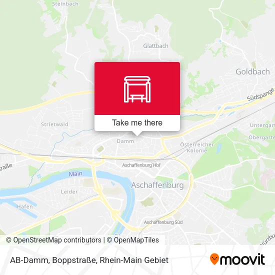 Карта AB-Damm, Boppstraße