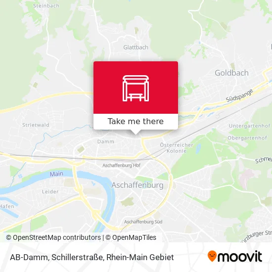 Карта AB-Damm, Schillerstraße