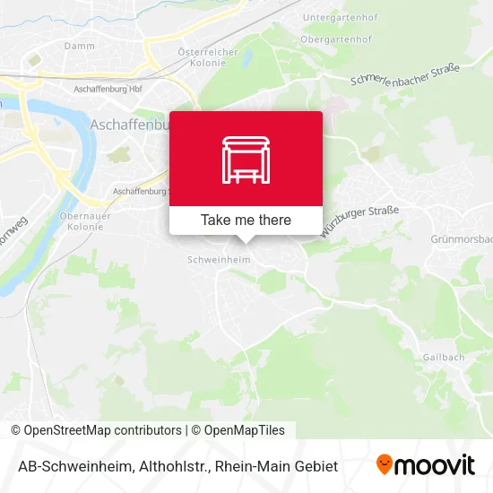 Карта AB-Schweinheim, Althohlstr.