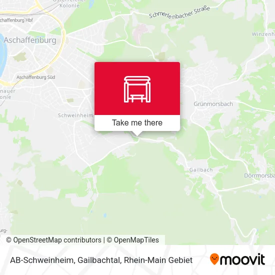 Карта AB-Schweinheim, Gailbachtal