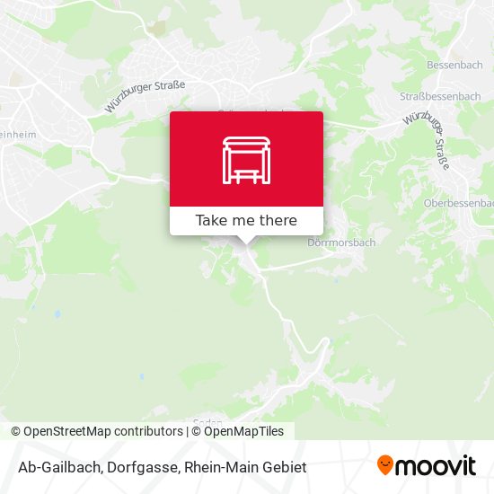 Ab-Gailbach, Dorfgasse map