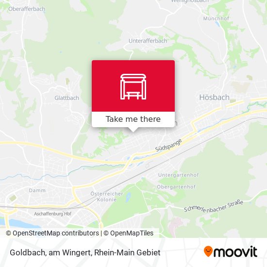 Goldbach, am Wingert map