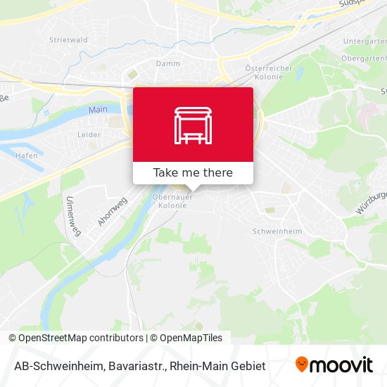 AB-Schweinheim, Bavariastr. map