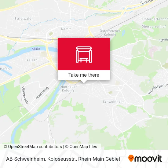 Карта AB-Schweinheim, Koloseusstr.