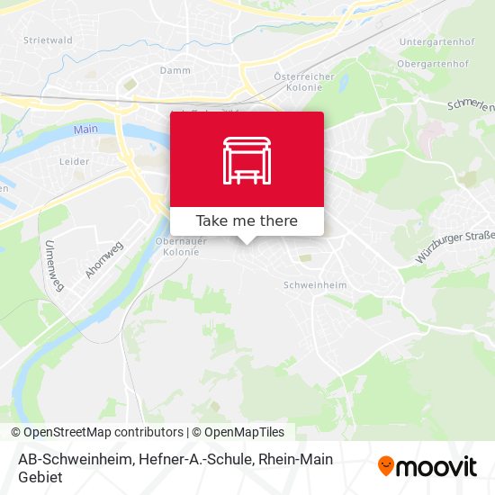 AB-Schweinheim, Hefner-A.-Schule map
