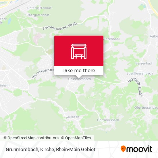 Grünmorsbach, Kirche map