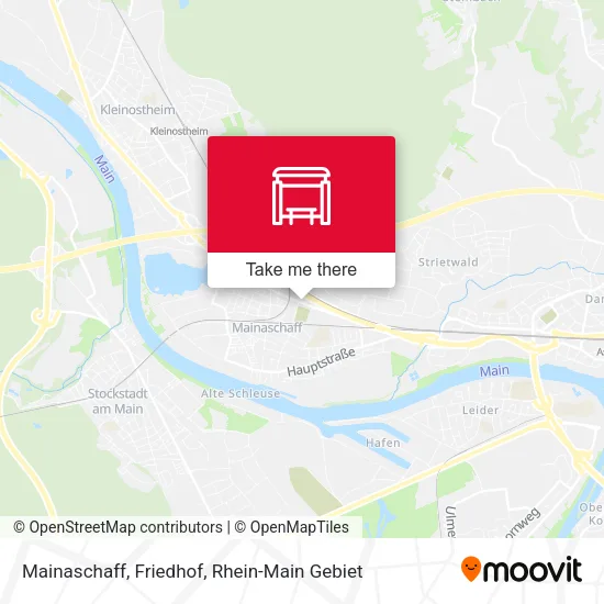Mainaschaff, Friedhof map