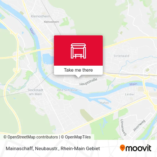 Mainaschaff, Neubaustr. map