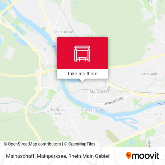 Карта Mainaschaff, Mainparksee