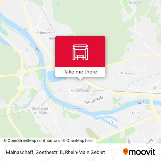 Mainaschaff, Goethestr. B map