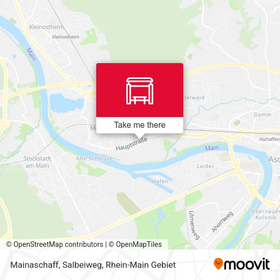 Карта Mainaschaff, Salbeiweg